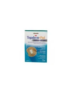3M TEGADERM + PAD APOSITO TRANSPARENTE 5 X 7 CM 5 UNIDADES