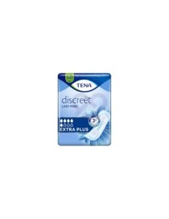 ABSORBENTE INCONTINENCIA ORINA LIGERA TENA DISCREET EXTRA PLUS 16 UNIDADES