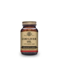 ACEITE HIGADO BACALAO SOLGAR 100 PERLAS