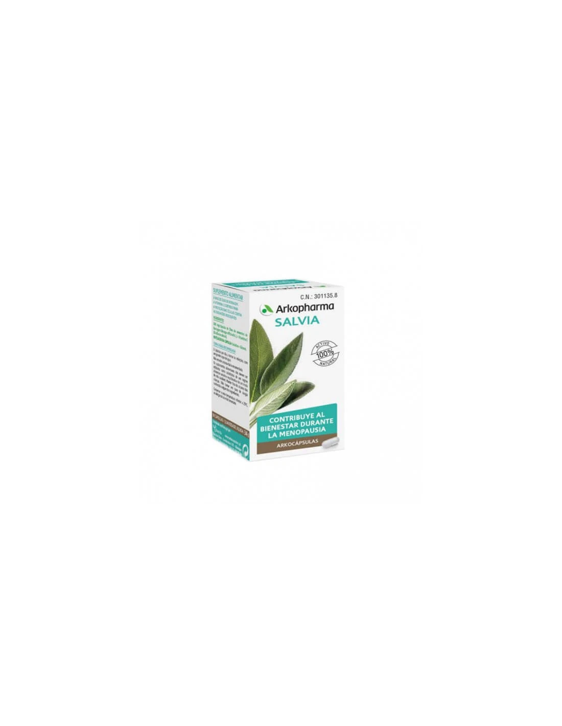 ARKOCAPSULAS SALVIA 50 CAPSULAS 1 ARKOCAPSULAS SALVIA 50 CAPSULAS