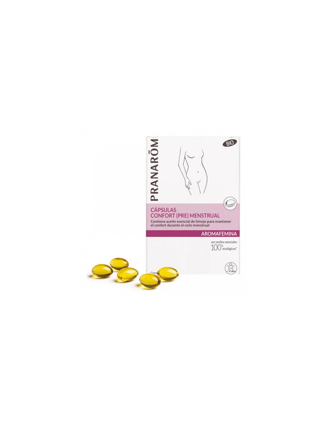 PRANAROM AROMAFEMINA CONFORT PREMENSTRUAL BIO 30 CAPSULAS 1 PRANAROM AROMAFEMINA CONFORT PREMENSTRUAL BIO 30 CAPSULAS