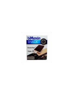 BIMANAN BEKOMPLETT SNACK BARQUILLO SABOR CHOCOLATE NEGRO 6 UNIDADES 20 G