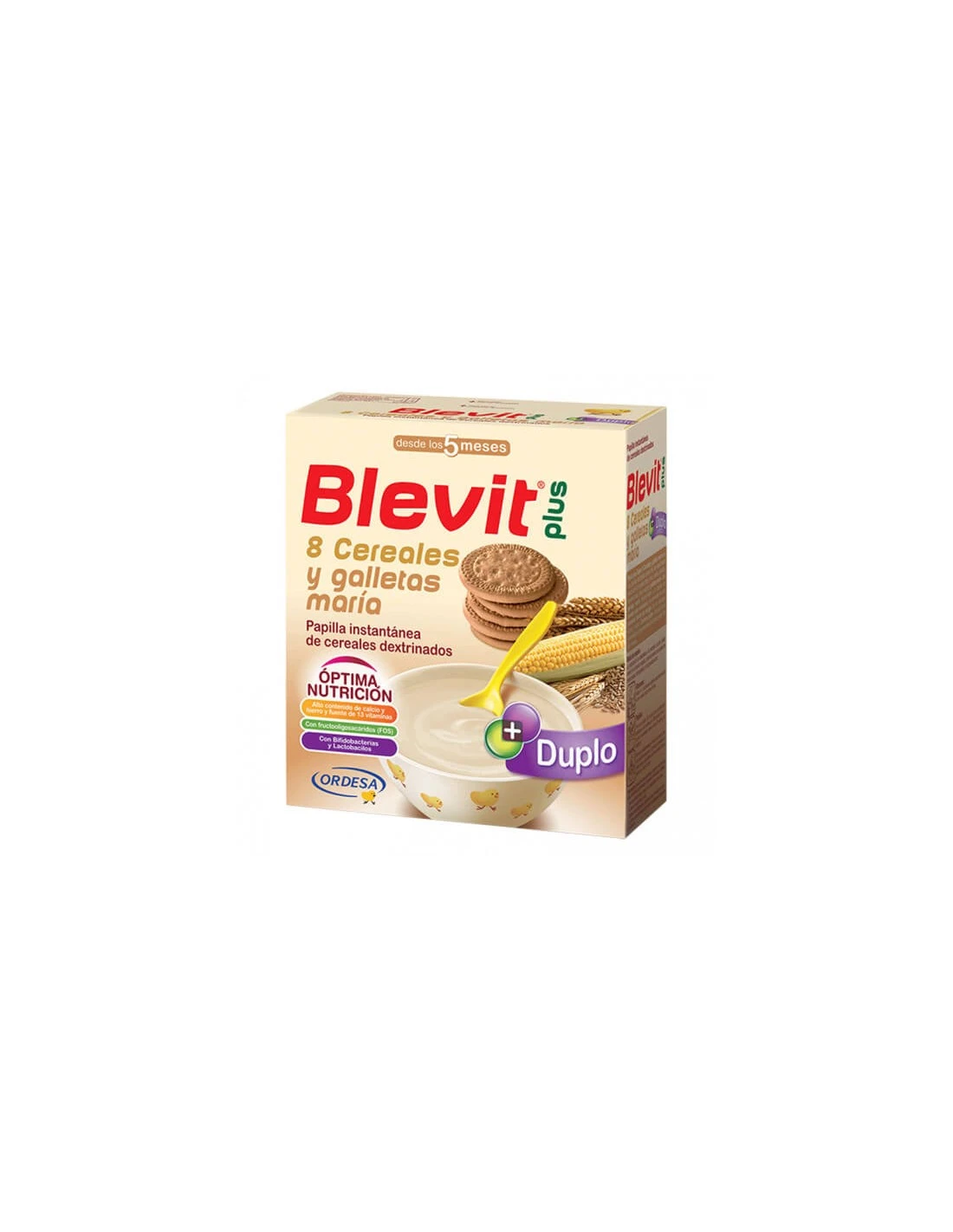 BLEVIT PLUS DUPLO 8 CEREALES + GALLETA 700 G 1 BLEVIT PLUS DUPLO 8 CEREALES + GALLETA 700 G