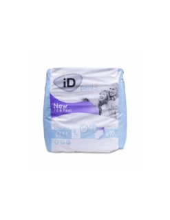BRAGA PAÑAL INCONTINENCIA ORINA ID INTIME PANTS NORMAL TALLA L 10 UNIDADES