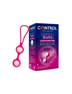 CONTROL GEISHA BALLS SET 2 BOLAS 38 MM