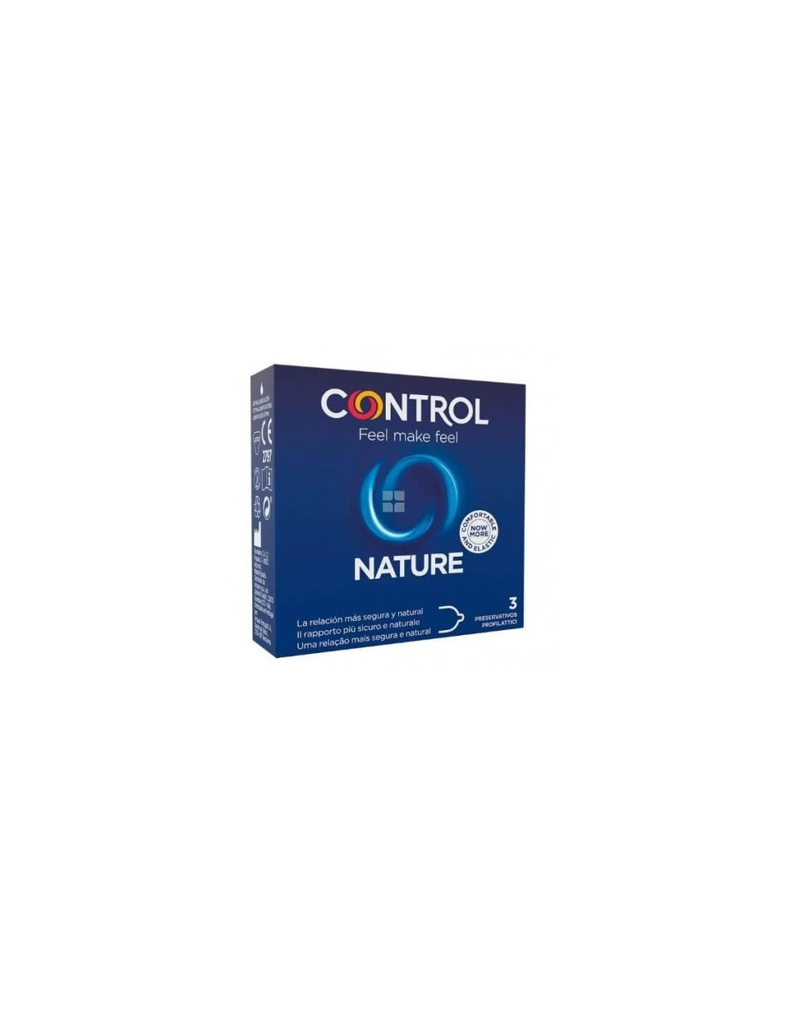 CONTROL NATURE PRESERVATIVOS 3 UNIDADES 1 CONTROL NATURE PRESERVATIVOS 3 UNIDADES