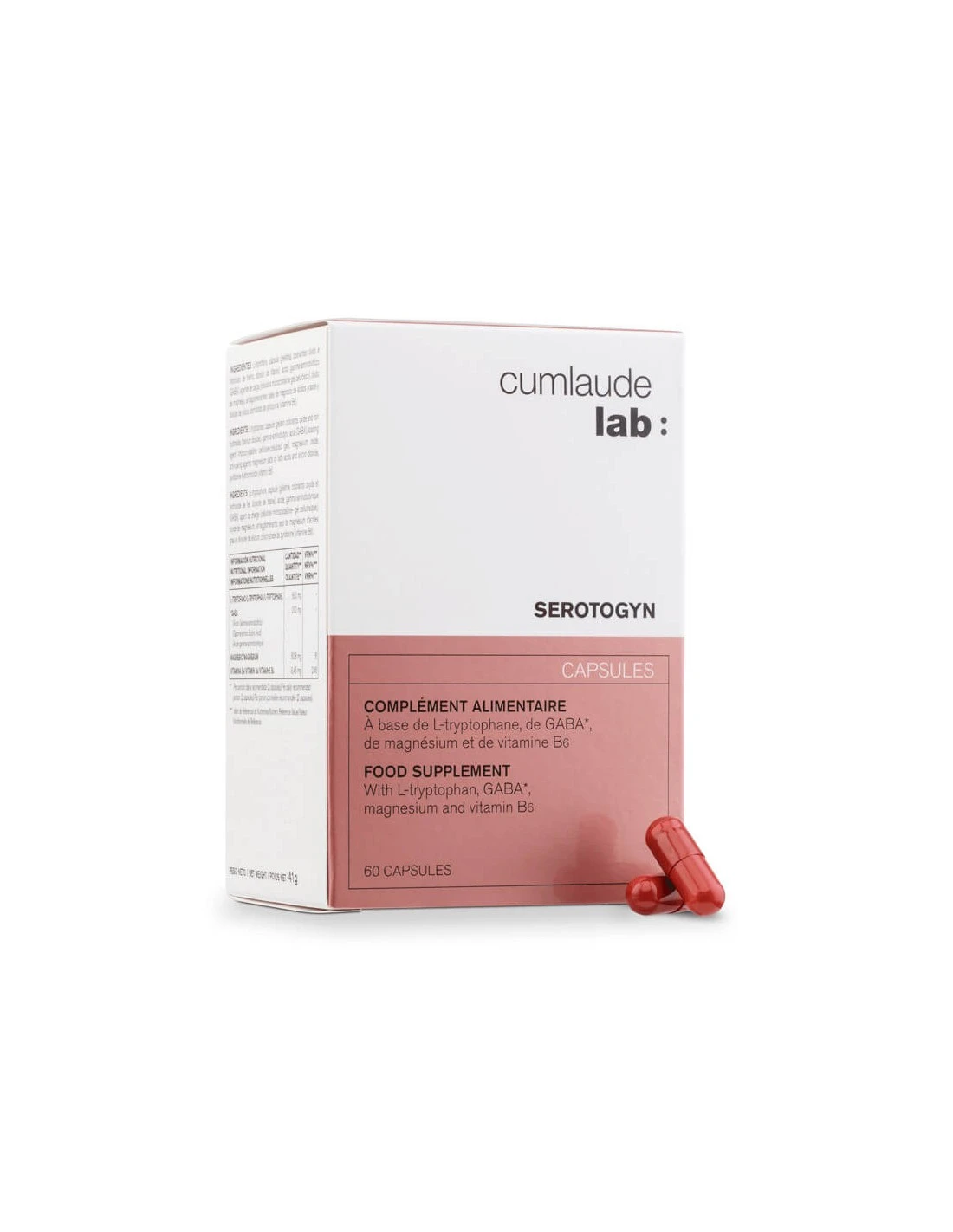 CUMLAUDE SEROTOGYN 60 CAPSULAS 1 CUMLAUDE SEROTOGYN 60 CAPSULAS