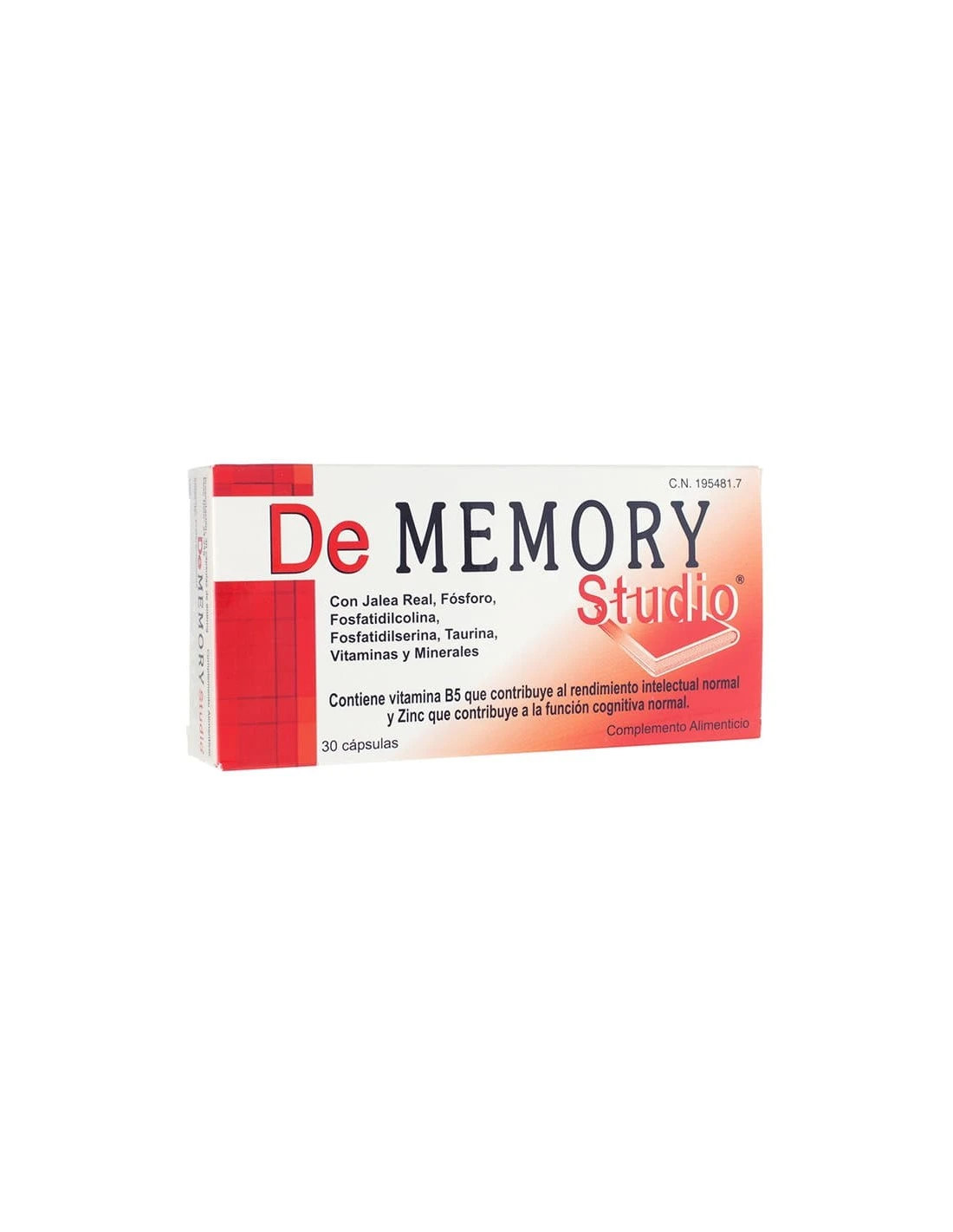 DE MEMORY STUDIO 30 CAPSULAS 1 DE MEMORY STUDIO 30 CAPSULAS