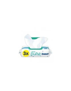 DODOT AQUA PURE TOALLITAS HUMEDAS PARA BEBES 144 UNIDADES