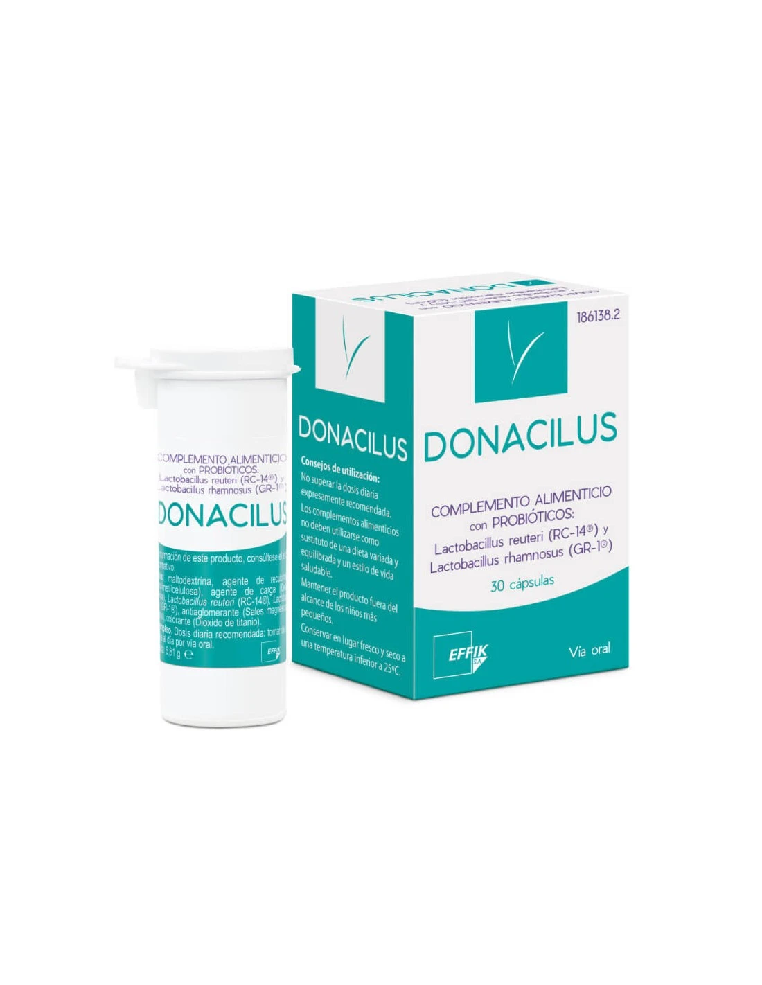 DONACILUS 30 CAPSULAS 1 DONACILUS 30 CAPSULAS