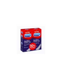 DUREX DUPLO SENSITIVO CONTACTO TOTAL 12 UNIDADES