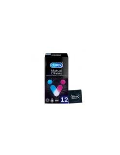 DUREX MUTUAL CLIMAX PRESERVATIVOS 12 UNIDADES