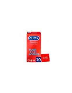 DUREX SENSITIVO XL PRESERVATIVOS 10 UNIDADES