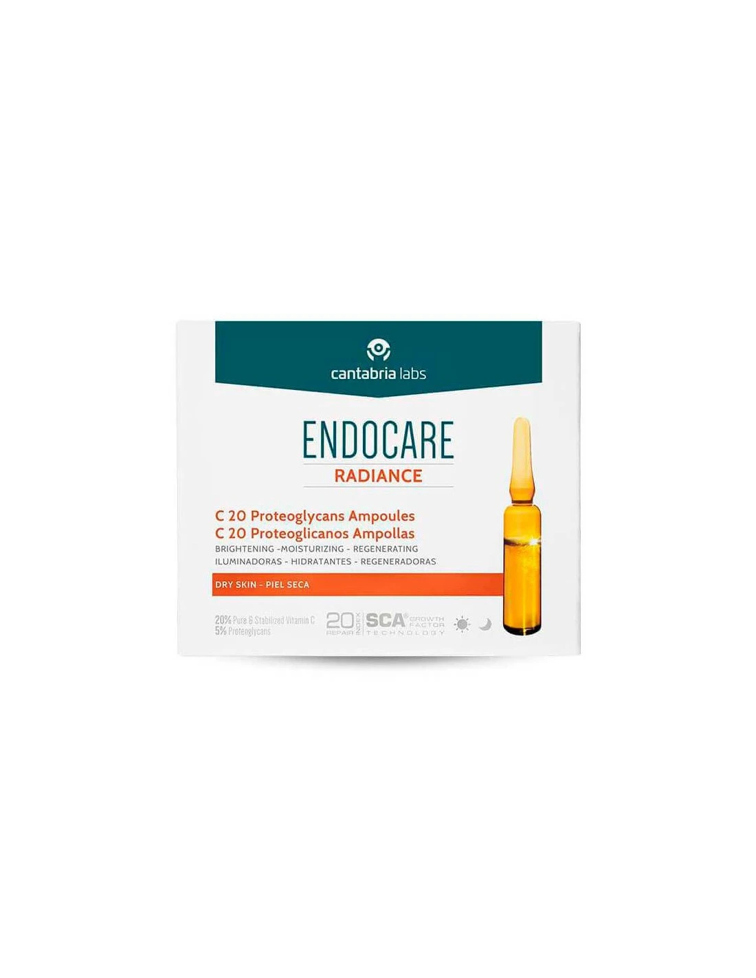 ENDOCARE RADIANCE C 20 PROTEOGLICANOS 30 AMPOLLAS 2ML 1 ENDOCARE RADIANCE C 20 PROTEOGLICANOS 30 AMPOLLAS 2ML