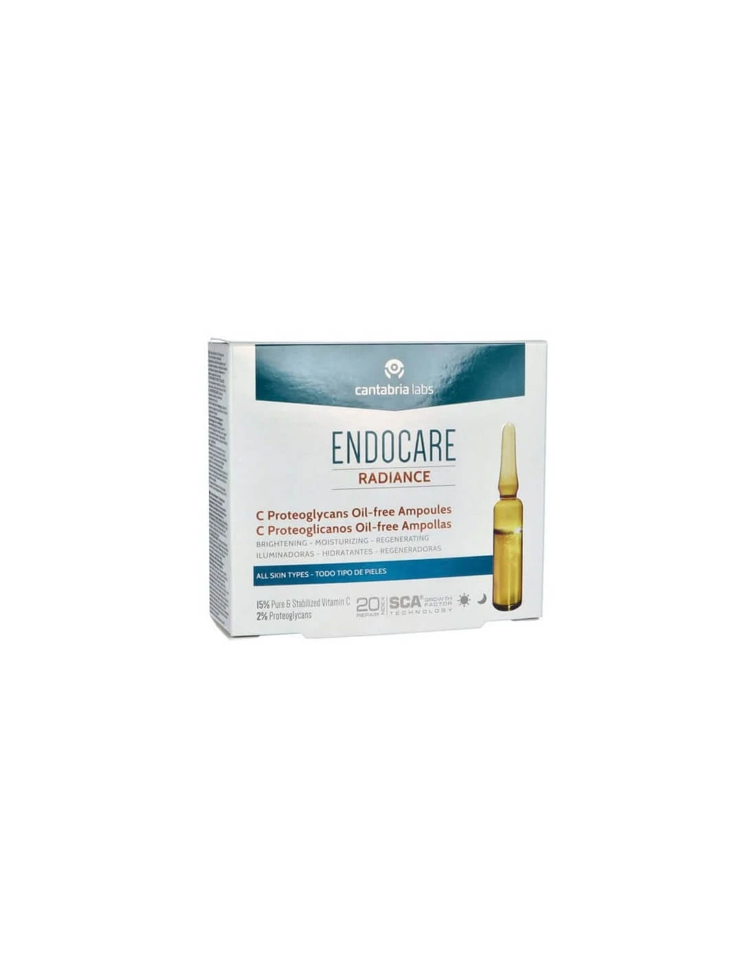 ENDOCARE RADIANCE C PROTEOGLICANOS OIL-FREE 10 AMPOLLAS 1 ENDOCARE RADIANCE C PROTEOGLICANOS OIL-FREE 10 AMPOLLAS