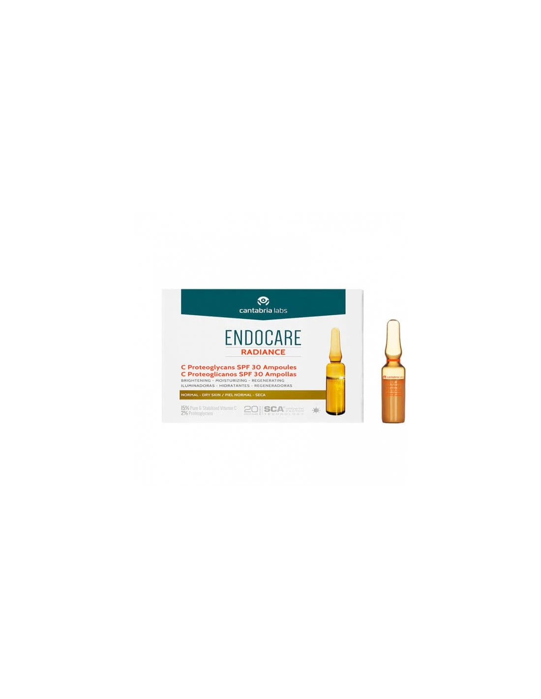 ENDOCARE RADIANCE C PROTEOGLICANOS SPF 30 10 AMPOLLAS 1 ENDOCARE RADIANCE C PROTEOGLICANOS SPF 30 10 AMPOLLAS