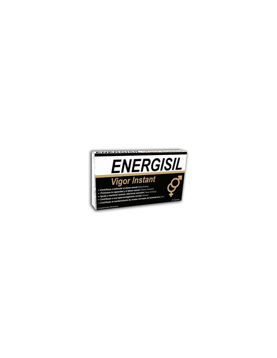 ENERGISIL VIGOR INSTANT 10 CAPSULAS 1 ENERGISIL VIGOR INSTANT 10 CAPSULAS