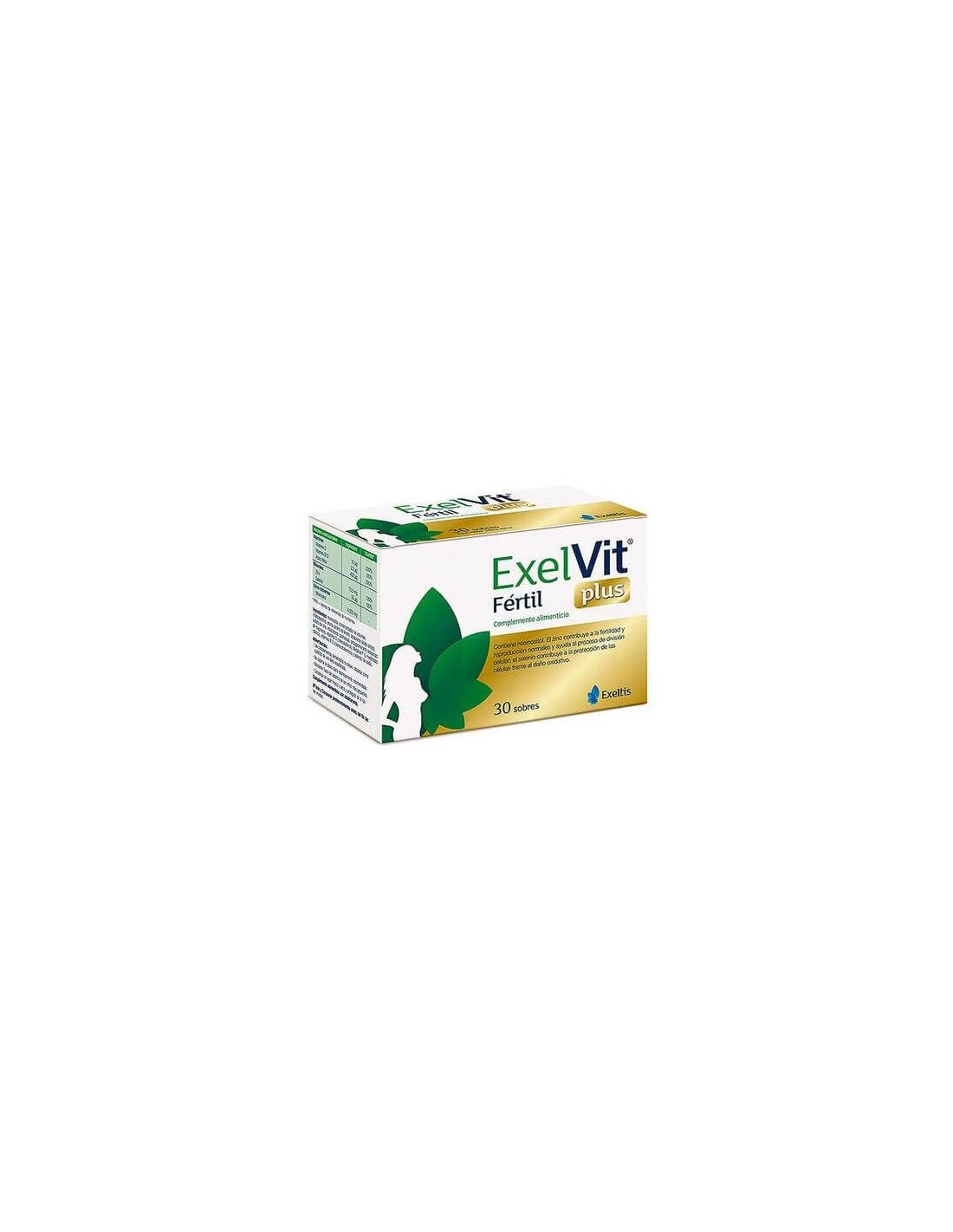 EXELVIT FÉRTIL PLUS 30 SOBRES 1 EXELVIT FÉRTIL PLUS 30 SOBRES