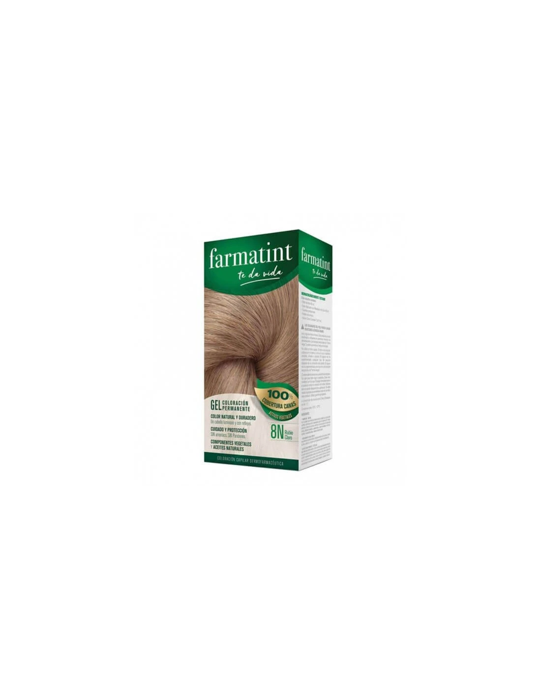 FARMATINT NATURAL TINTE RUBIO CLARO 8-N 1 FARMATINT NATURAL TINTE RUBIO CLARO 8-N
