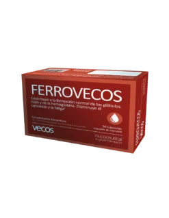 FERROVECOS HIERRO LIPOSOMIAL 42 MG 30 CAPSULAS