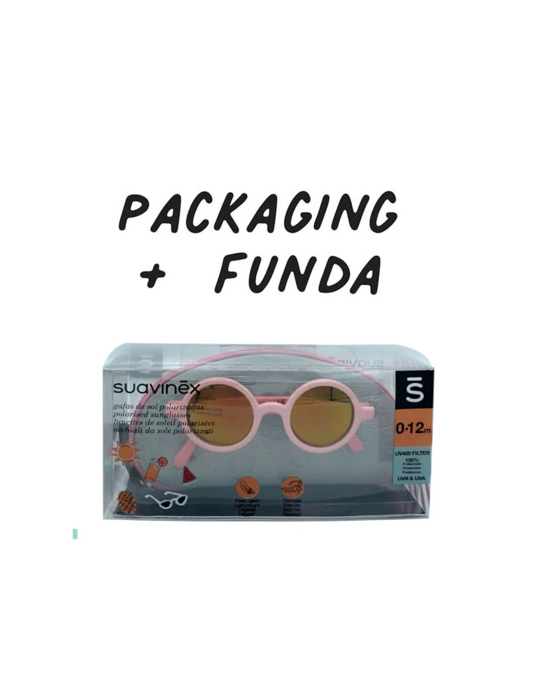 GAFAS DE SOL INFANTIL POLARIZADAS SUAVINEX CATEGORIA DE FILTRO 3 0 - 12 MESES 2 GAFAS DE SOL INFANTIL POLARIZADAS SUAVINEX CATEGORIA DE FILTRO 3 0 - 12 MESES - Imagen 2
