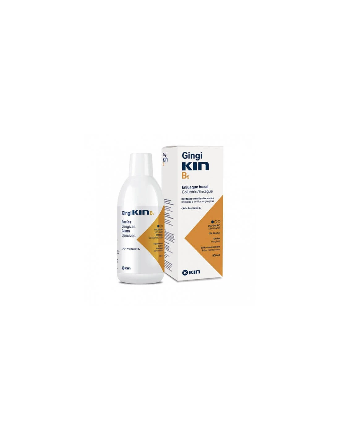 GINGI KIN COLUTORIO ENJUAGUE 500 ML 1 GINGI KIN COLUTORIO ENJUAGUE 500 ML