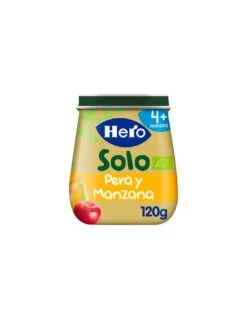HERO BABY SOLO PERA Y MANZANA 120 G