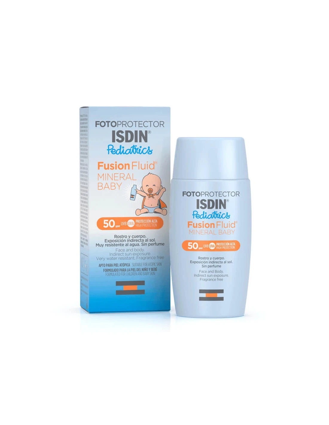 ISDIN FUSION FLUID MINERAL BABY SPF 50 50ML 1 ISDIN FUSION FLUID MINERAL BABY SPF 50 50ML