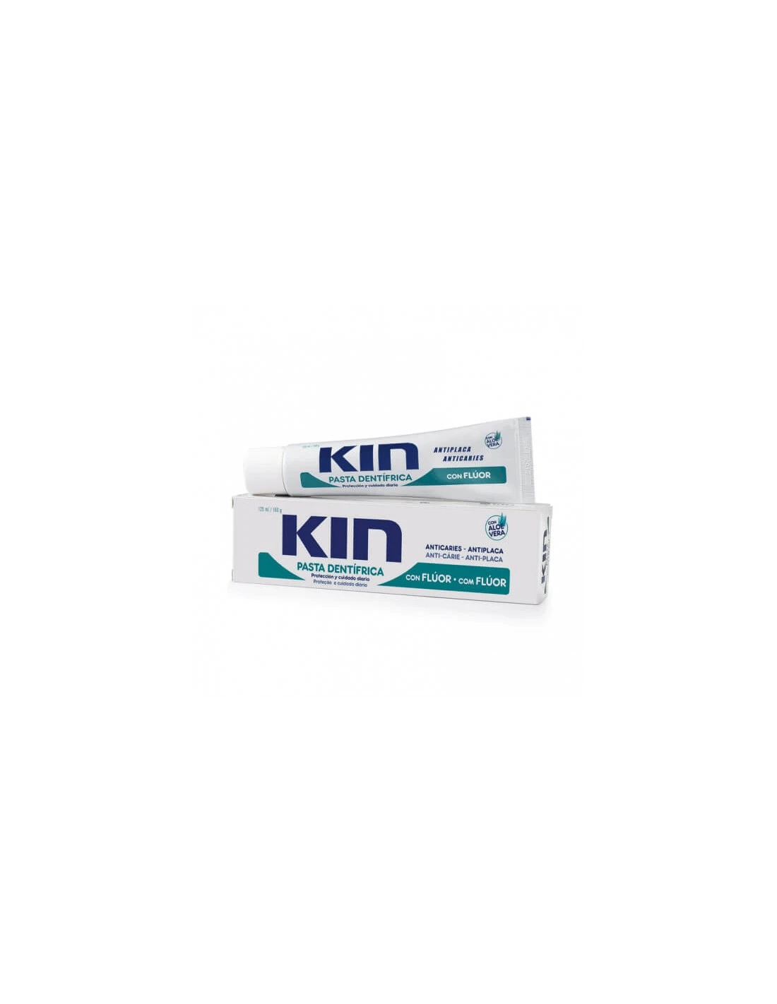 KIN ANTICARIES PASTA ALOE VERA 125 ML 1 KIN ANTICARIES PASTA ALOE VERA 125 ML