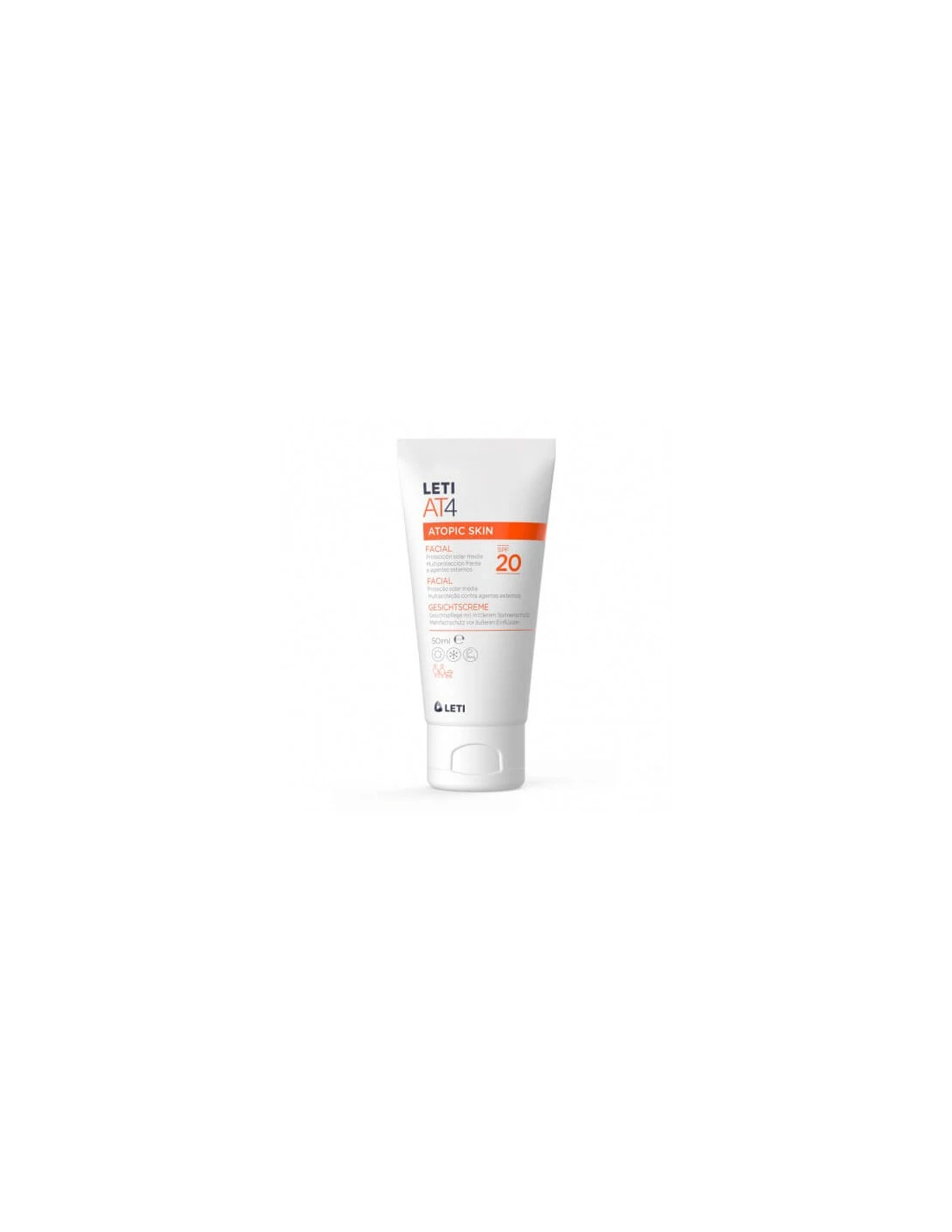 LETI AT-4 FACIAL SPF-20. 50 ML. 1 LETI AT-4 FACIAL SPF-20. 50 ML.