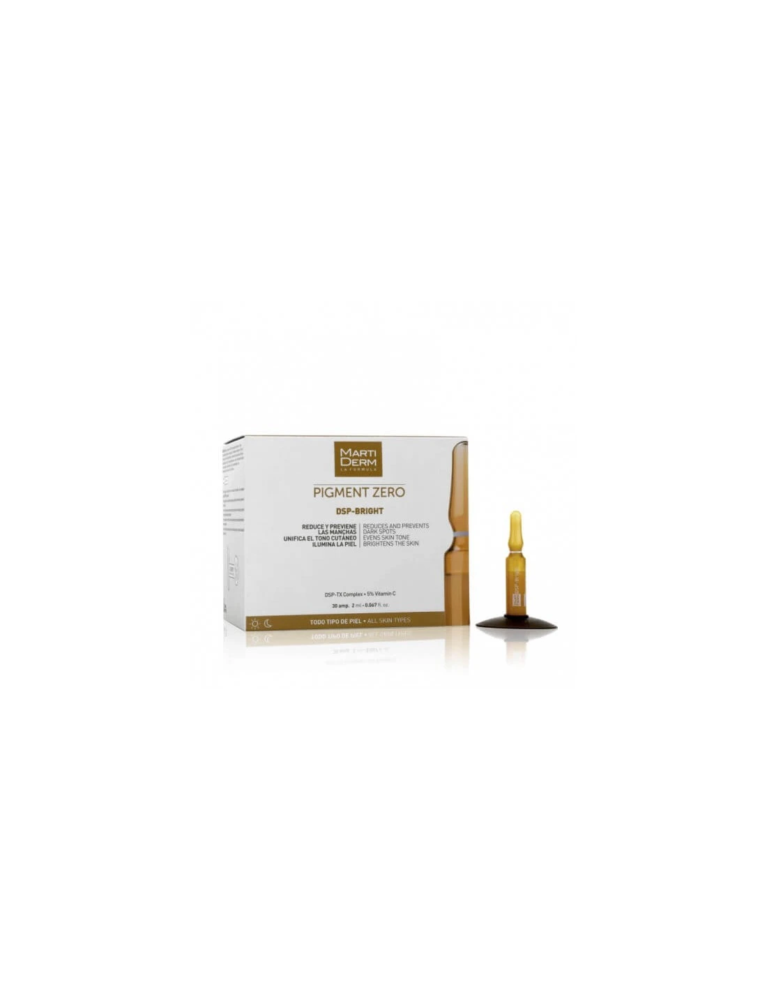 MARTIDERM PIGMENT ZERO DSP-BRIGHT 30 AMPOLLAS 1 MARTIDERM PIGMENT ZERO DSP-BRIGHT 30 AMPOLLAS