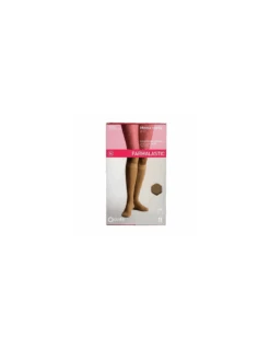 MEDIA FARMALASTIC CORTA C.NOR. T/MEDIANA BEIGE