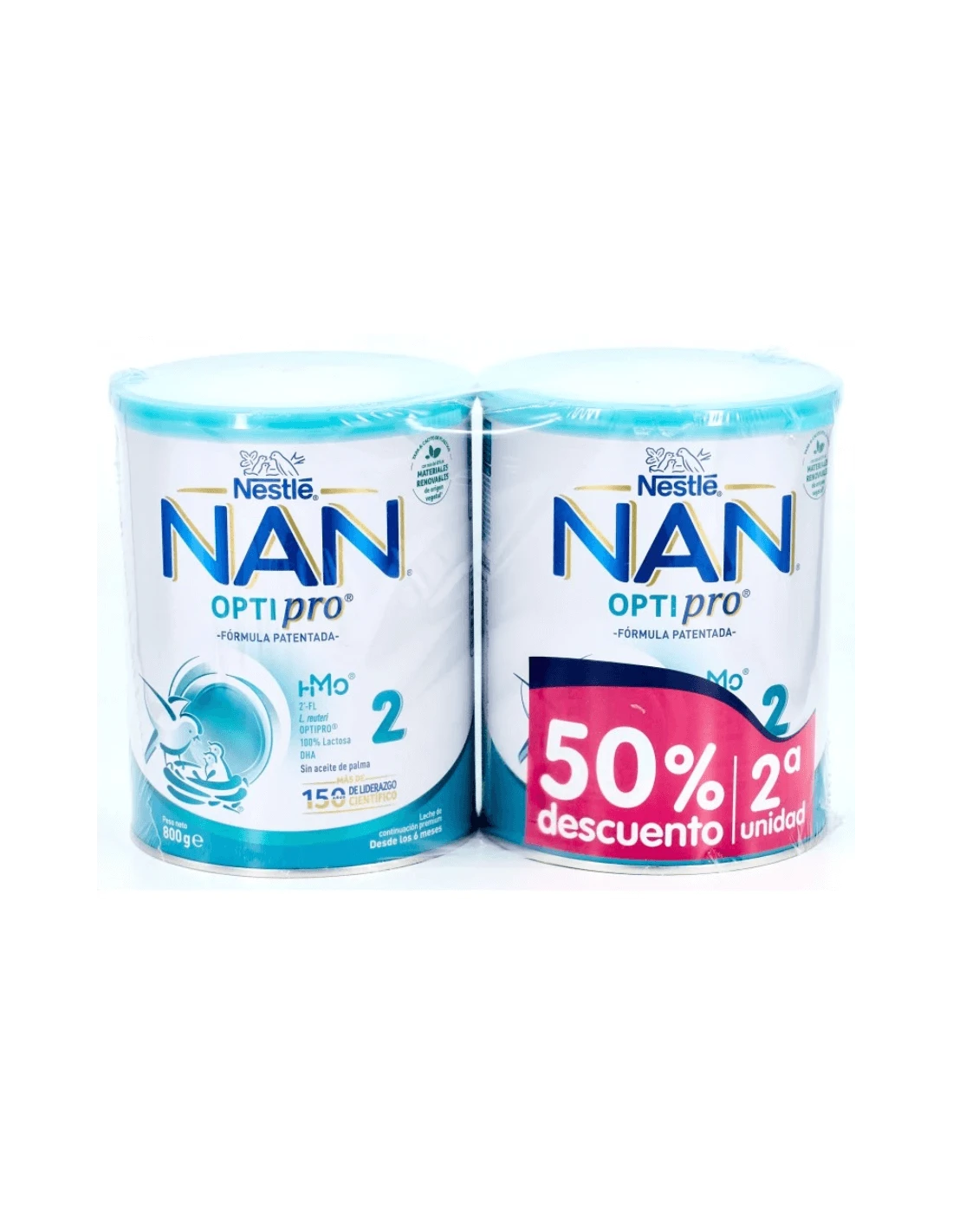 NAN OPTIPRO 2 DUPLO 2 X 800G 1 NAN OPTIPRO 2 DUPLO 2 X 800G
