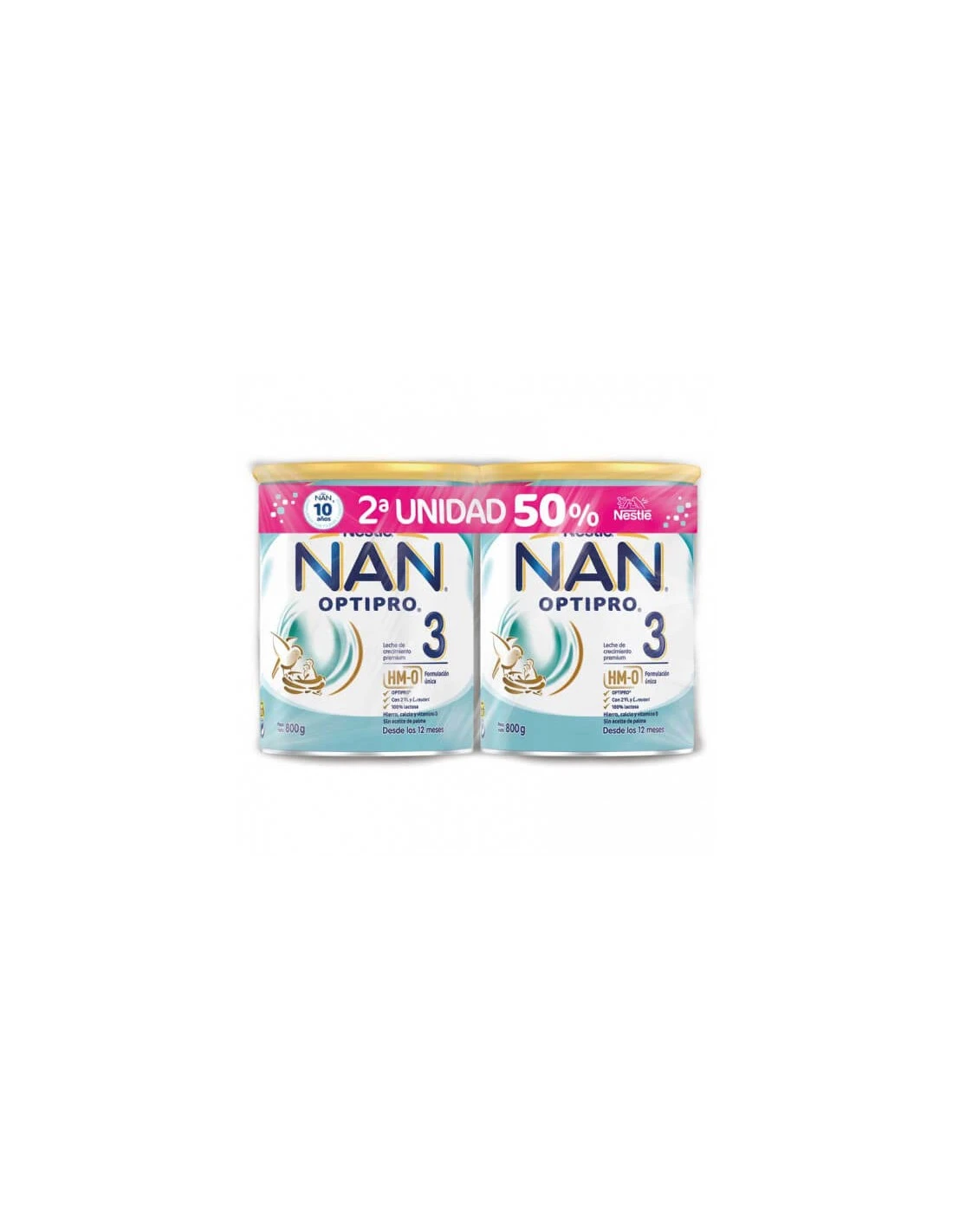NAN OPTIPRO 3 DUPLO 2 X 800 G 1 NAN OPTIPRO 3 DUPLO 2 X 800 G
