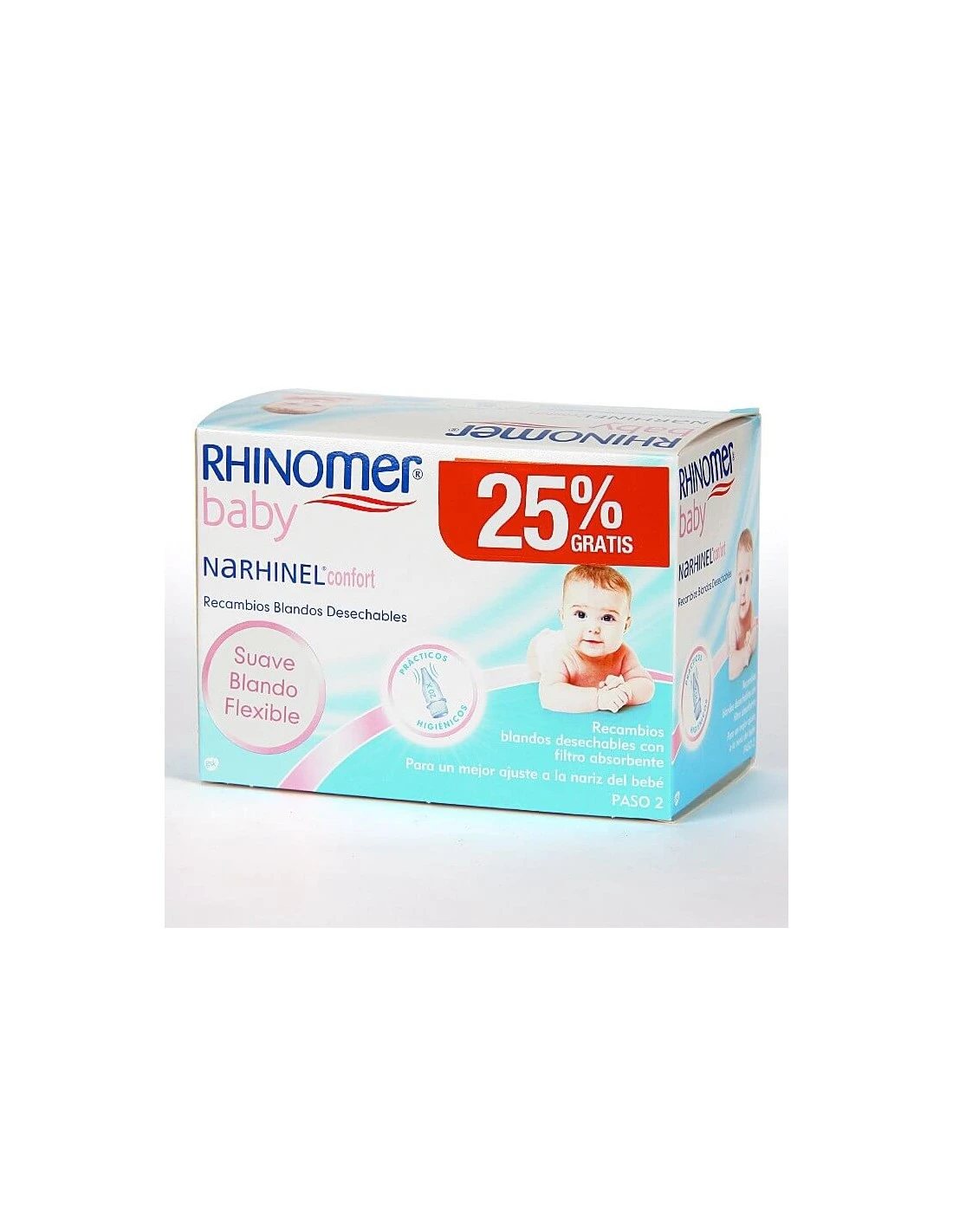 RHINOMER BABY RECAMBIOS DESECHABLES 20 UNIDADES 1 RHINOMER BABY RECAMBIOS DESECHABLES 20 UNIDADES