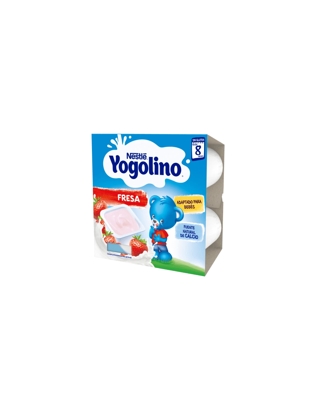 NESTLE YOGOLINO FRESA 100 G 4 UNIDADES 1 NESTLE YOGOLINO FRESA 100 G 4 UNIDADES