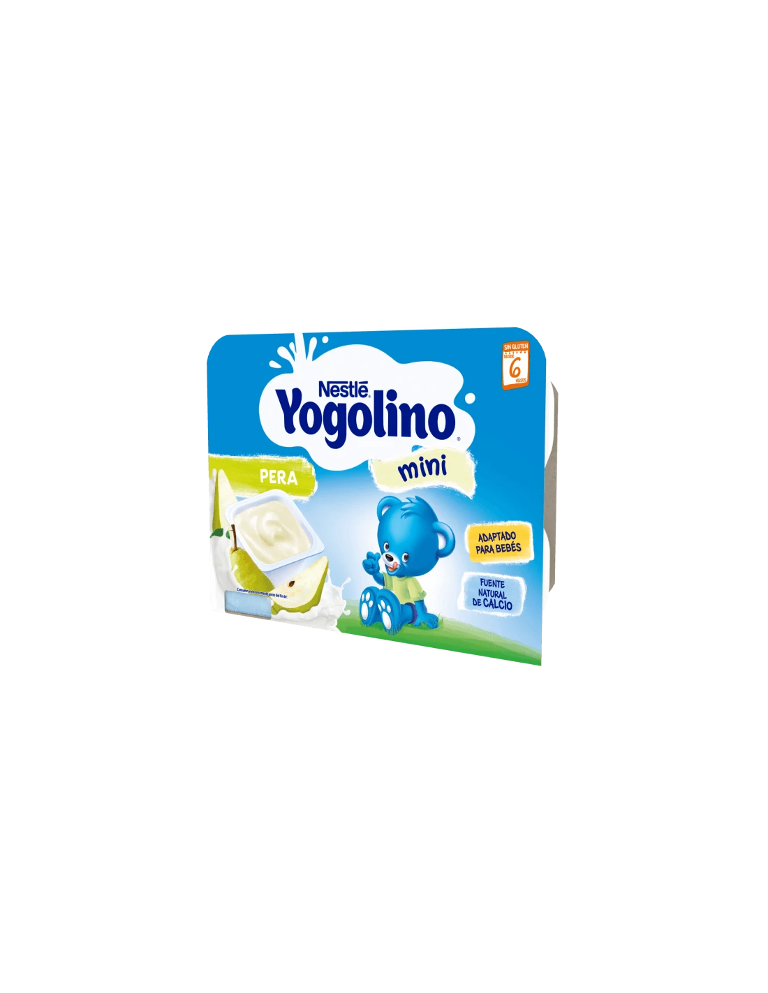 NESTLE YOGOLINO PERA 6X60G 1 NESTLE YOGOLINO PERA 6X60G