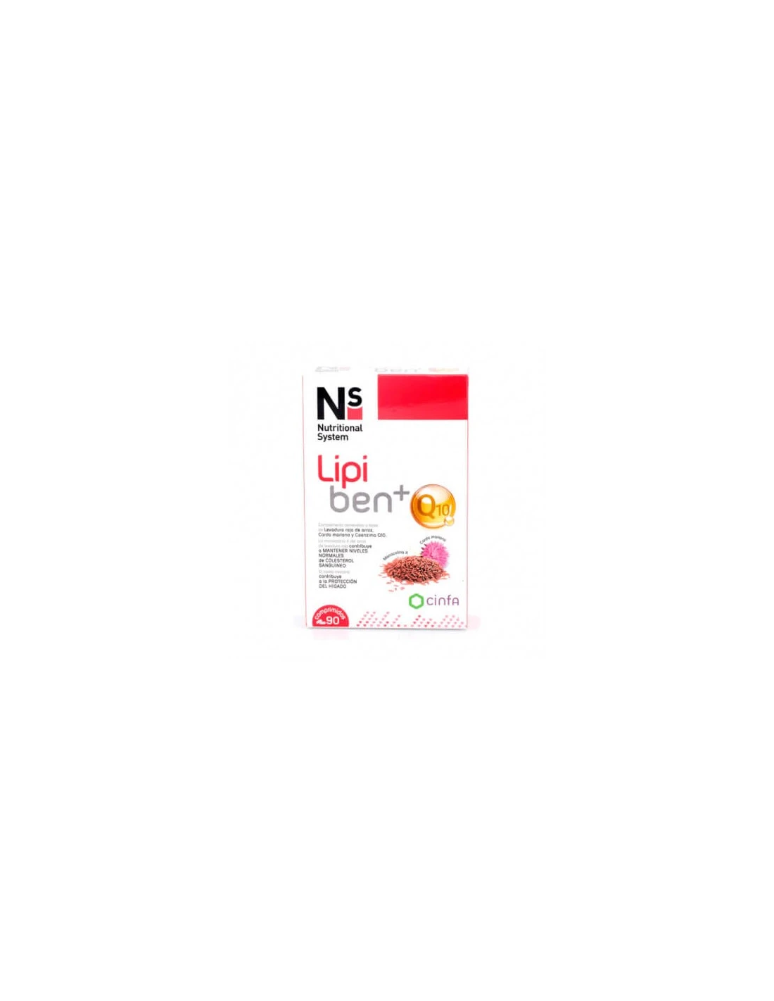 NS LIPIBEN+ Q10 90 COMPRIMIDOS 1 NS LIPIBEN+ Q10 90 COMPRIMIDOS
