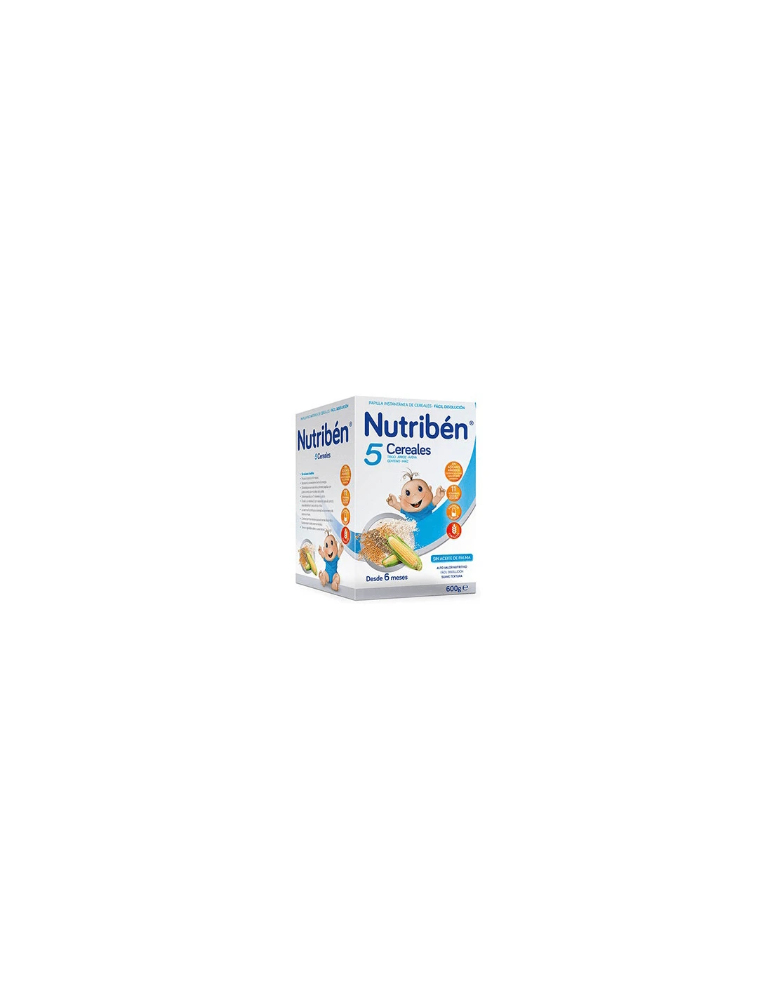 NUTRIBEN 5 CEREALES 600 G 1 NUTRIBEN 5 CEREALES 600 G