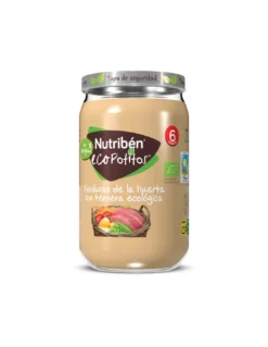 NUTRIBEN ECOPOTITOS VERDURAS DE LA HUERTA CON TE