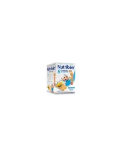 NUTRIBEN PAPILLA 8 CEREALES GALLETAS MARIA 600 G