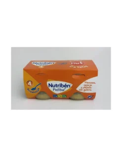 NUTRIBEN POTITO INICIO A LA MERIENDA MANZANA NARANJA 2X120 G