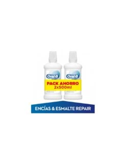 ORAL-B ENJUAGUE ENCIAS & ESMALTE 2 ENVASE 500 ML