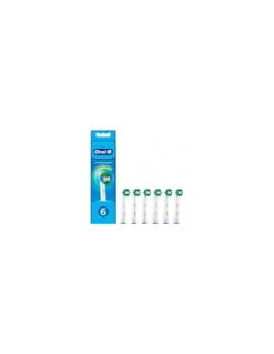 ORAL-B PRECISION CLEAN RECAMBIO 6 UNIDADES CON CLEANMAXIMISER