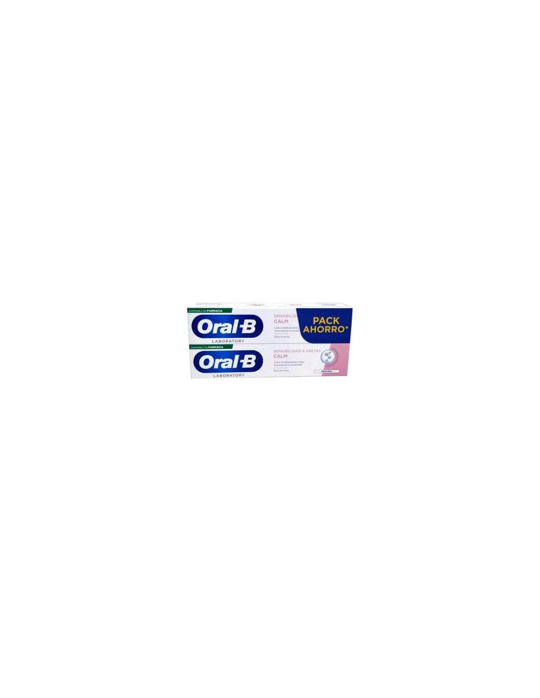 ORAL-B SENSIBILIDAD Y ENCIAS CALM 2 TUBOS 100 ML 1 ORAL-B SENSIBILIDAD Y ENCIAS CALM 2 TUBOS 100 ML