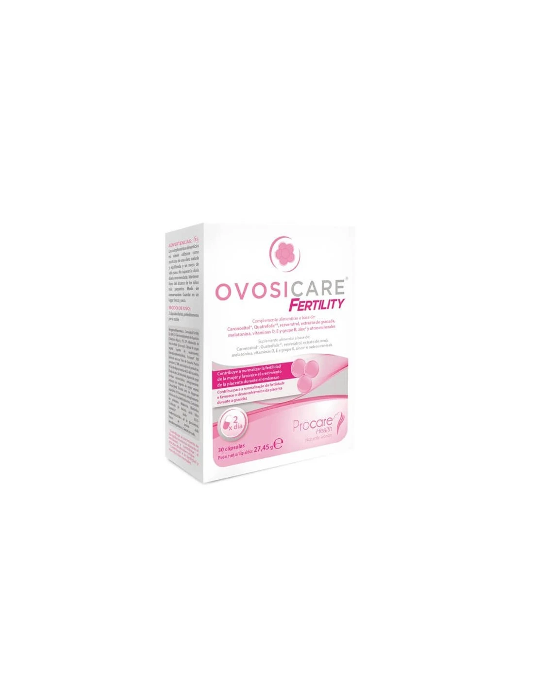 OVOSICARE FERTILITY 30 CAPSULAS 1 OVOSICARE FERTILITY 30 CAPSULAS
