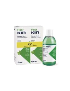 PACK FLUOR KIN ENJUAGUE MENTA 500ML 2X1