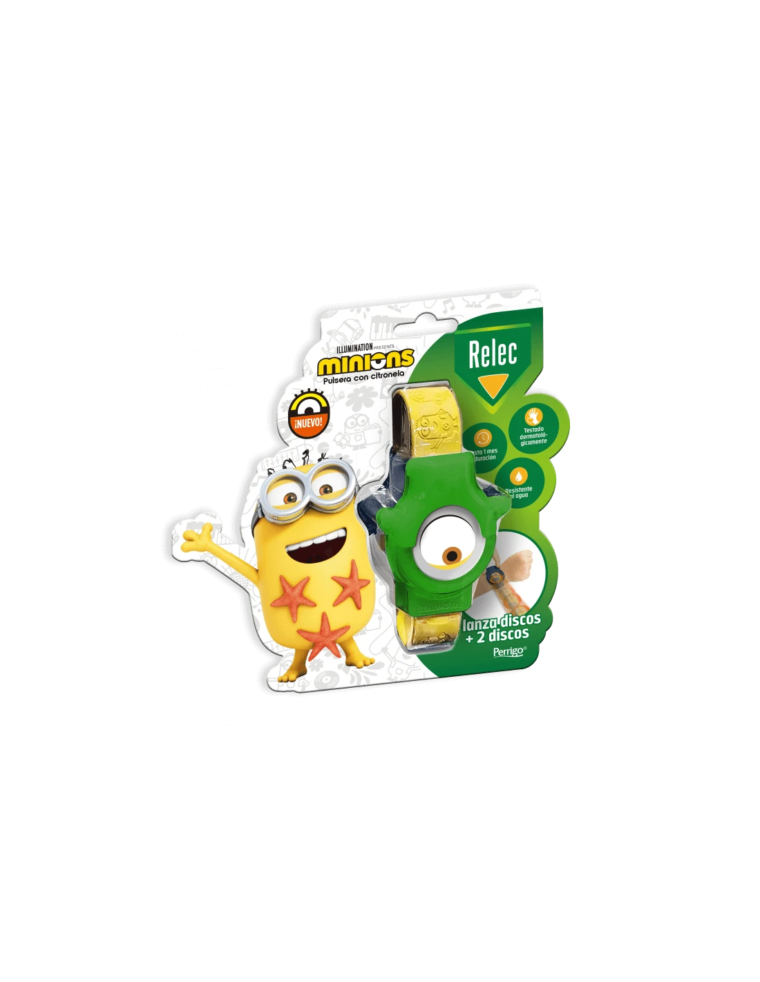 RELEC PULSERA NIÑOS MINIONS VERDE 1 RELEC PULSERA NIÑOS MINIONS VERDE
