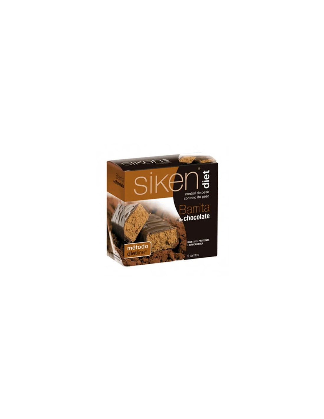 SIKEN DIET 5 BARRITAS 36 G SABOR CHOCOLATE 1 SIKEN DIET 5 BARRITAS 36 G SABOR CHOCOLATE