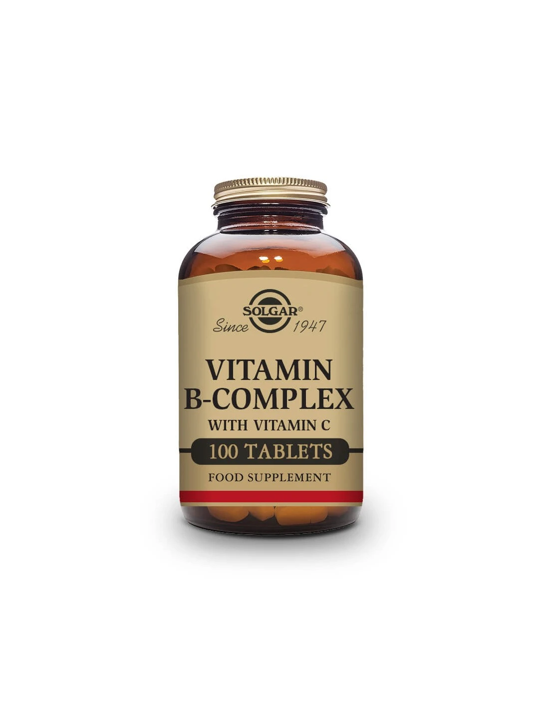 SOLGAR B COMPLEX CON VITAMINA C 100 COMPRIMIDOS 1 SOLGAR B COMPLEX CON VITAMINA C 100 COMPRIMIDOS